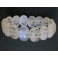 Blue sheen color Moonstone  DD beads bracelet