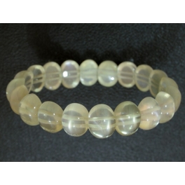 silver color Moonstone DD beads bracelet silver color Moonstone DD beads bracelet