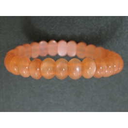 Orange color Moonstone DD beads bracelet Orange color Moonstone DD beads bracelet