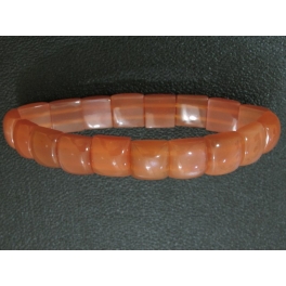 Orange color Moonstone DD beads bracelet Orange color Moonstone DD beads bracelet