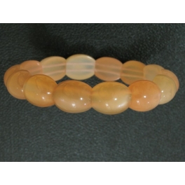 Orange color Moonstone DD beads bracelet Orange color Moonstone DD beads bracelet