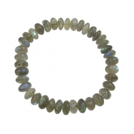 Labradorite flat beads bracelet Labradorite flat beads bracelet