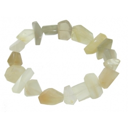 Moonstone irregular beads bracelet Moonstone irregular beads bracelet