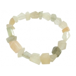 Moonstone irregular beads bracelet Moonstone irregular beads bracelet