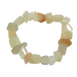 Moonstone irregular beads bracelet Moonstone irregular beads bracelet
