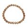 Sunstone round beads bracelet