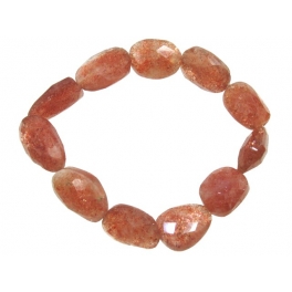 Sunstone irregular beads bracelet Sunstone irregular beads bracelet