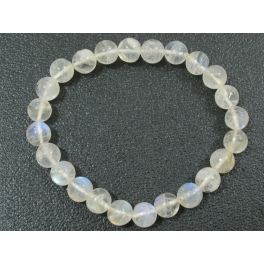 Blue sheen color Moonstone round beads bracelet Blue sheen color Moonstone round beads bracelet