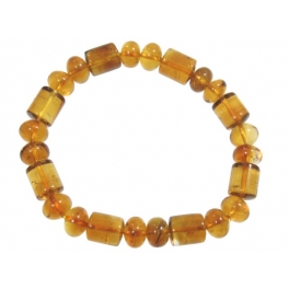 Citrine barrel beads bracelet Citrine barrel beads bracelet