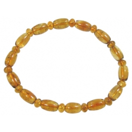 Citrine barrel beads bracelet Citrine barrel beads bracelet