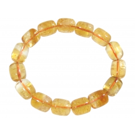 Citrine barrel beads bracelet Citrine barrel beads bracelet