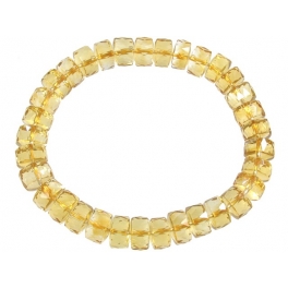 Citrine barrel beads bracelet Citrine barrel beads bracelet
