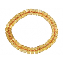Citrine barrel beads bracelet Citrine barrel beads bracelet