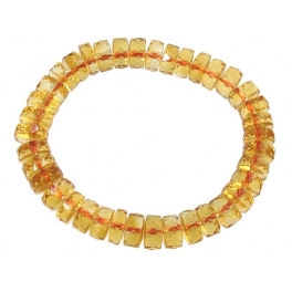 Citrine barrel beads bracelet Citrine barrel beads bracelet