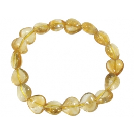 Citrine heart beads bracelet Citrine heart beads bracelet
