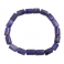 Sugilite barrel beads bracelet