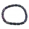 Sugilite barrel beads bracelet