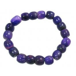 Sugilite barrel beads bracelet Sugilite barrel beads bracelet