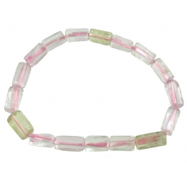 Kunzite barrel beads bracelet Kunzite barrel beads bracelet