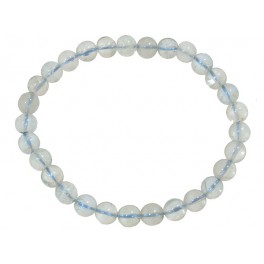 Aquamarine round beads bracelet Aquamarine round beads bracelet