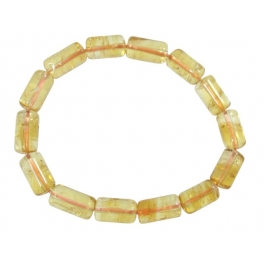 Citrine barrel beads bracelet Citrine barrel beads bracelet
