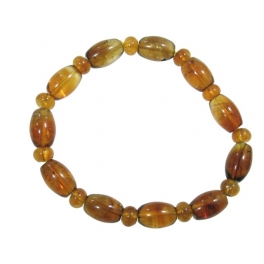Citrine barrel beads bracelet Citrine barrel beads bracelet