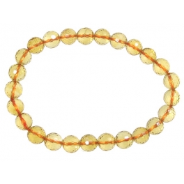 Citrine round beads bracelet Citrine round beads bracelet