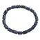 Sugilite barrel beads bracelet