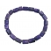 Sugilite barrel beads bracelet