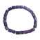 Sugilite barrel beads bracelet