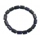 Sugilite barrel beads bracelet
