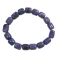 Sugilite barrel beads bracelet