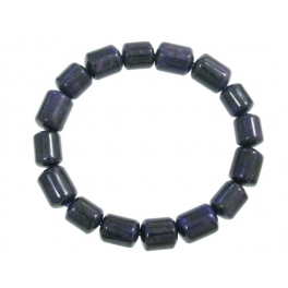 Sugilite barrel beads bracelet Sugilite barrel beads bracelet