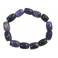 Sugilite barrel beads bracelet