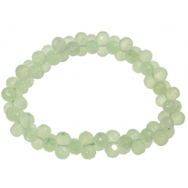 Green Garnet faceted pear beads bracelet Green Garnet faceted pear beads bracelet