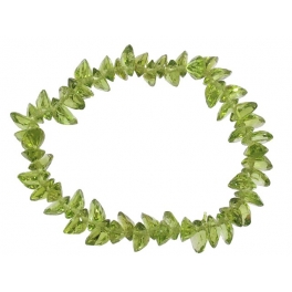 Peridot faceted beads bracelet Peridot faceted beads bracelet