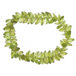 Peridot faceted beads bracelet Peridot faceted beads bracelet