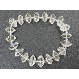 Herkimer Diamond Crystal beads bracelet Herkimer Diamond Crystal beads bracelet