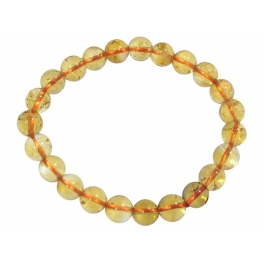 Citrine round beads bracelet Citrine round beads bracelet