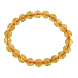 Citrine round beads bracelet Citrine round beads bracelet