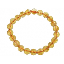 Citrine round beads bracelet Citrine round beads bracelet