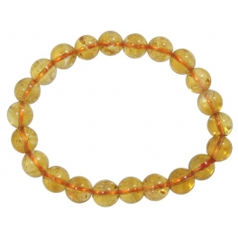 Citrine round beads bracelet Citrine round beads bracelet