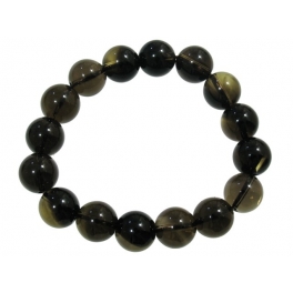 Smoky Quartz round beads bracelet Smoky Quartz round beads bracelet