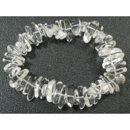 White Quartz Crystal irregular beads bracelet White Quartz Crystal irregular beads bracelet