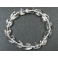 White Quartz Crystal irregular beads bracelet