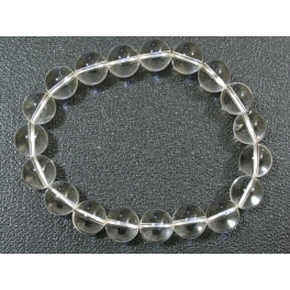 White Quartz Crystal round beads bracelet White Quartz Crystal round beads bracelet