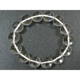 White Quartz Crystal round beads bracelet White Quartz Crystal round beads bracelet