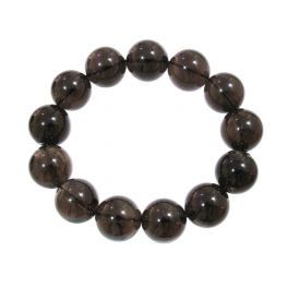 Smoky Quartz round beads bracelet Smoky Quartz round beads bracelet