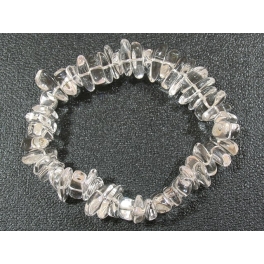 White Quartz Crystal irregular beads bracelet White Quartz Crystal irregular beads bracelet