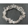 White Quartz Crystal irregular beads bracelet